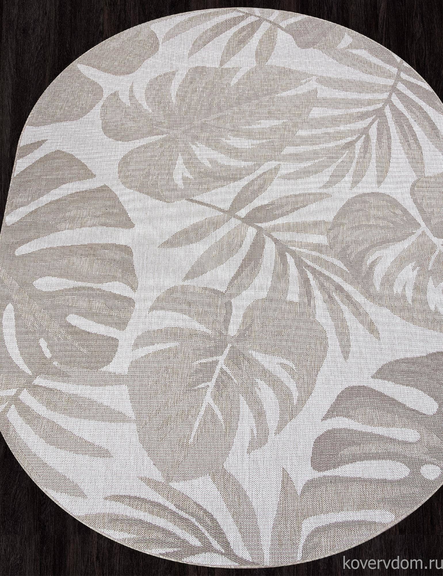 Ковер-циновка KAIR S126 BEIGE Овал