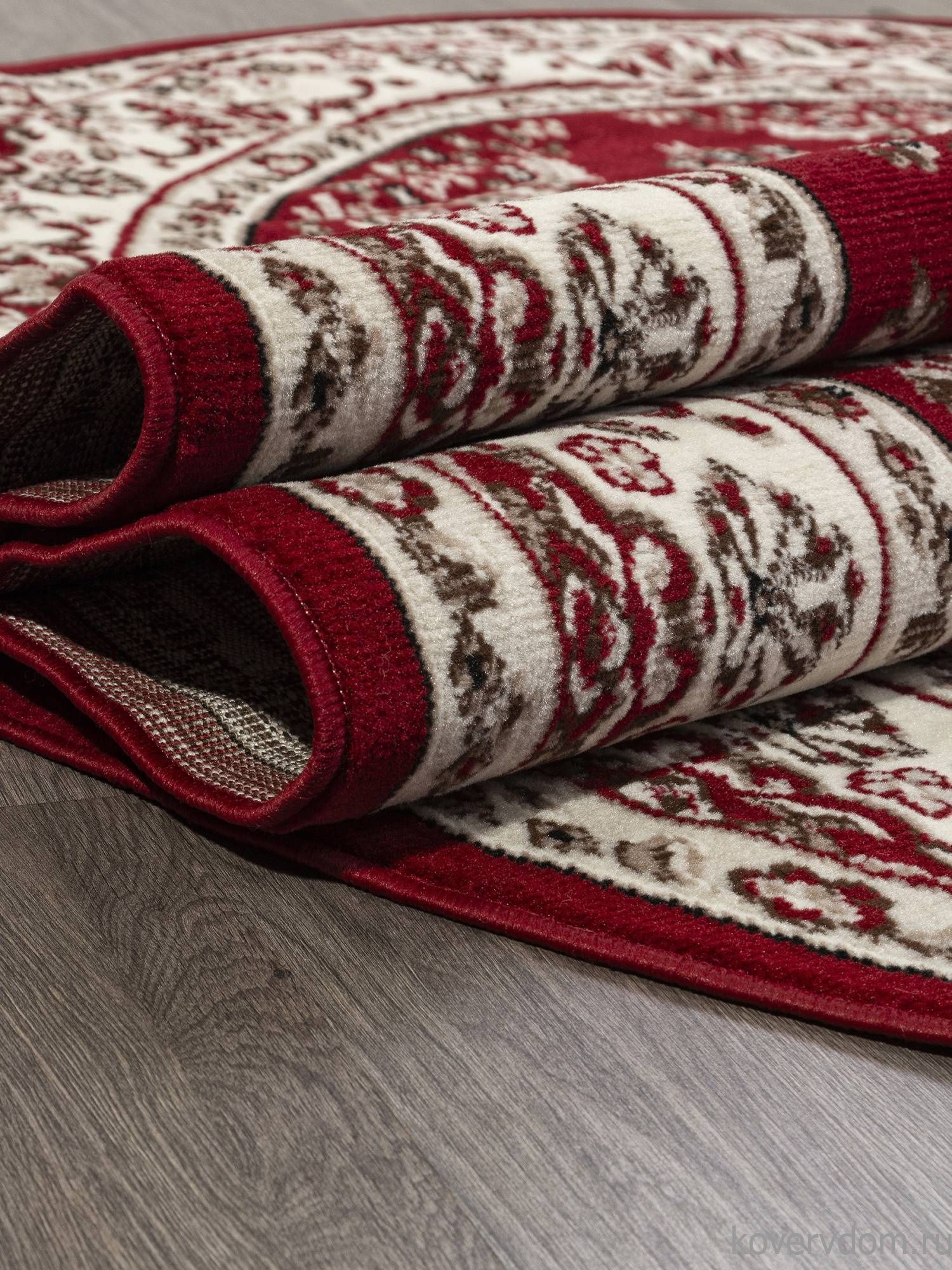 Ковер GAVANA D285 RED Овал