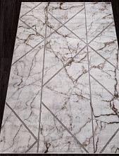 Круглый ковер GRAFF 3391 GRAY-BEIGE