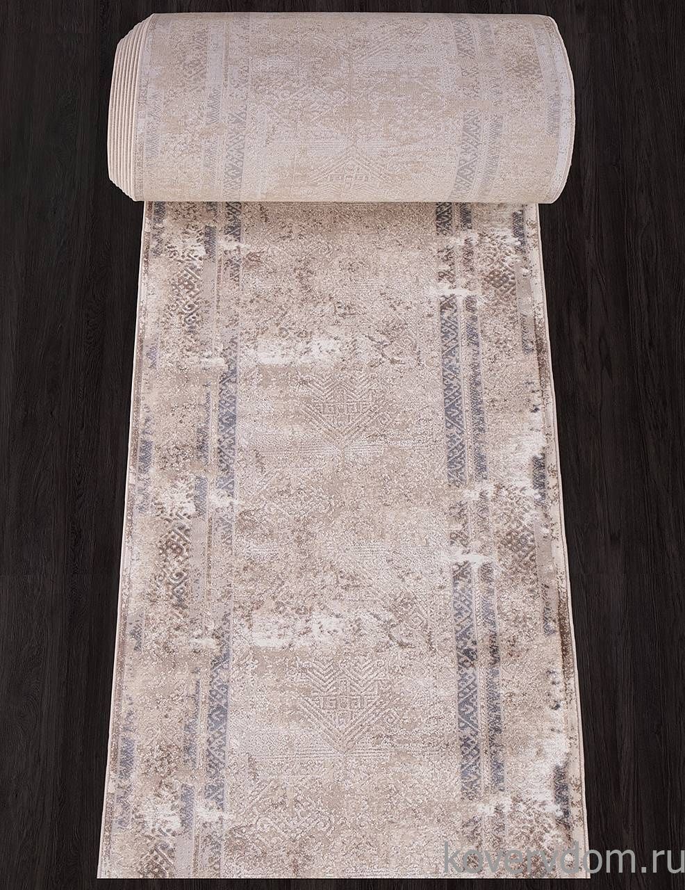 Ковровая Дорожка TOKIO 17496A BEIGE / L.BEIGE