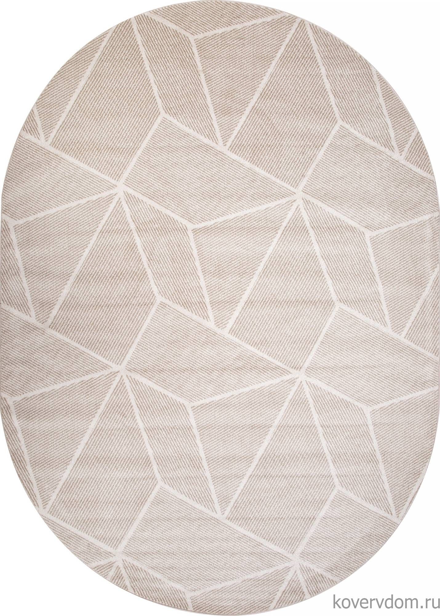 Ковер TORNADO F057 BEIGE Овал