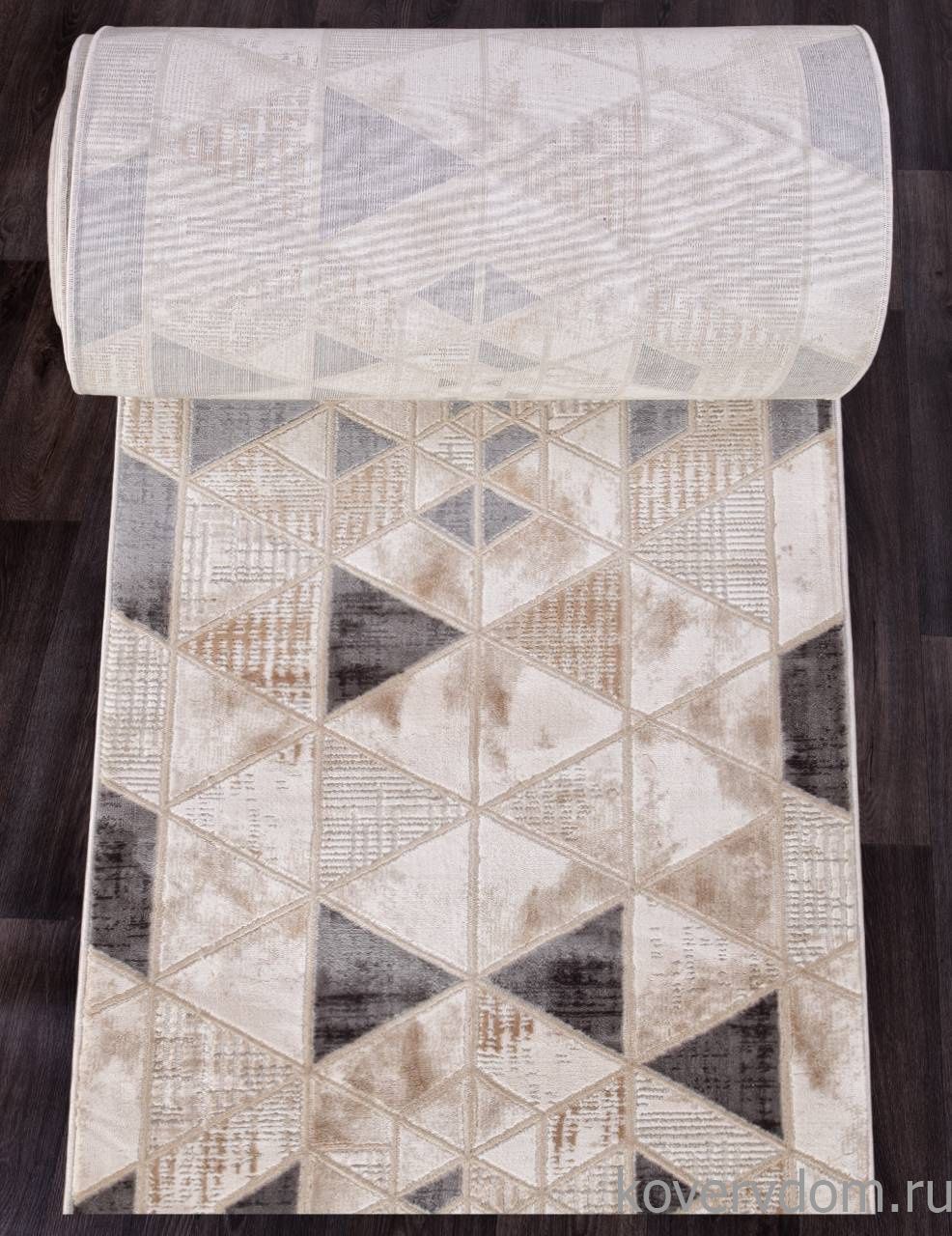 Ковровая Дорожка STAR P563B M.L.BEIGE / L.GRAY