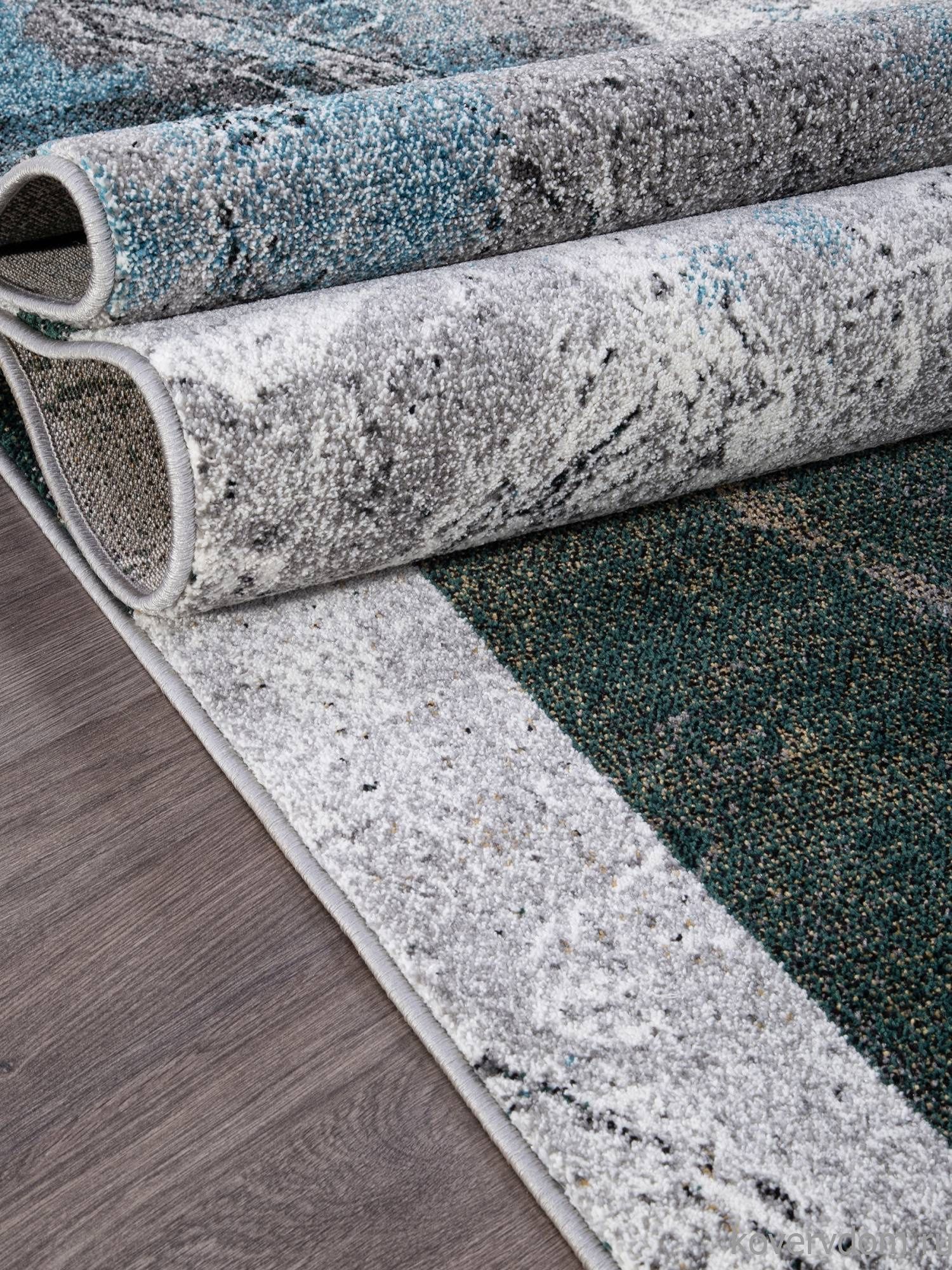 Ковер LONDON D828 GRAY-BLUE Ковер LONDON D828 GRAY-BLUE