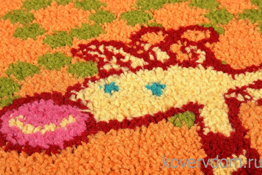 Ковер детский FUNKY-A GIRAFFE a apricot