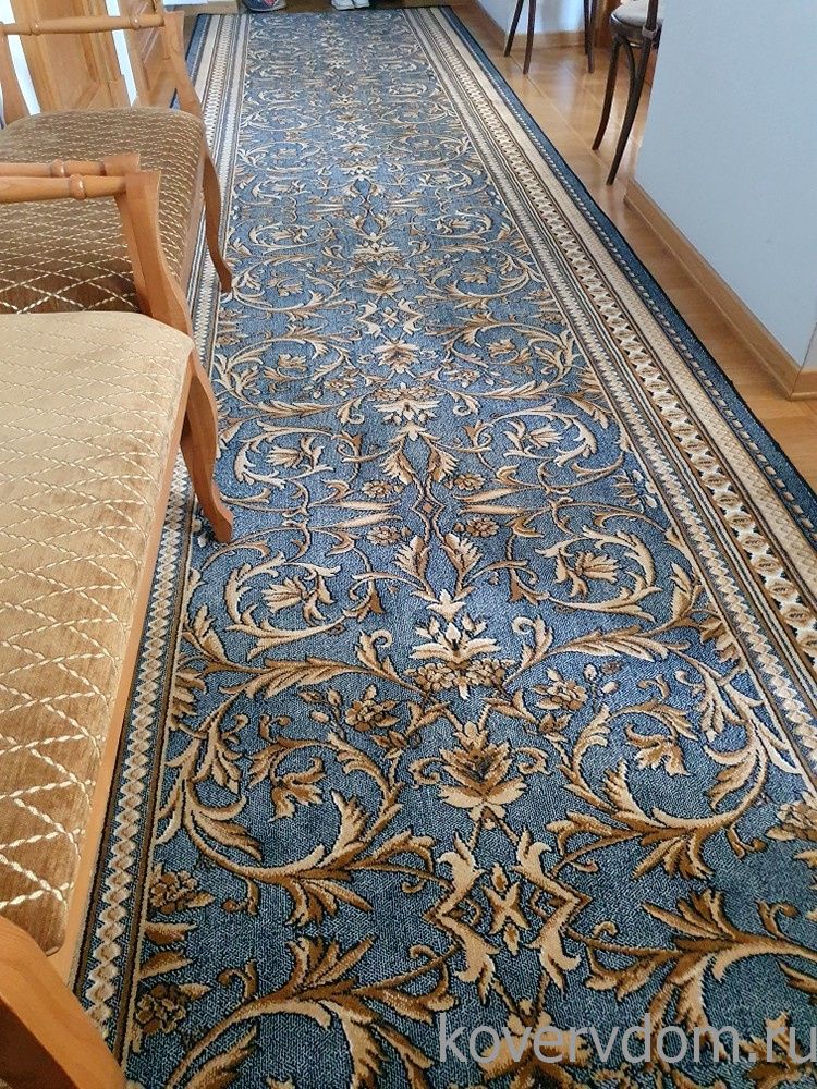 Ковровая композиция в храм 39-38 сине-голубая Ковровая композиция в храм 39-38 сине-голубая