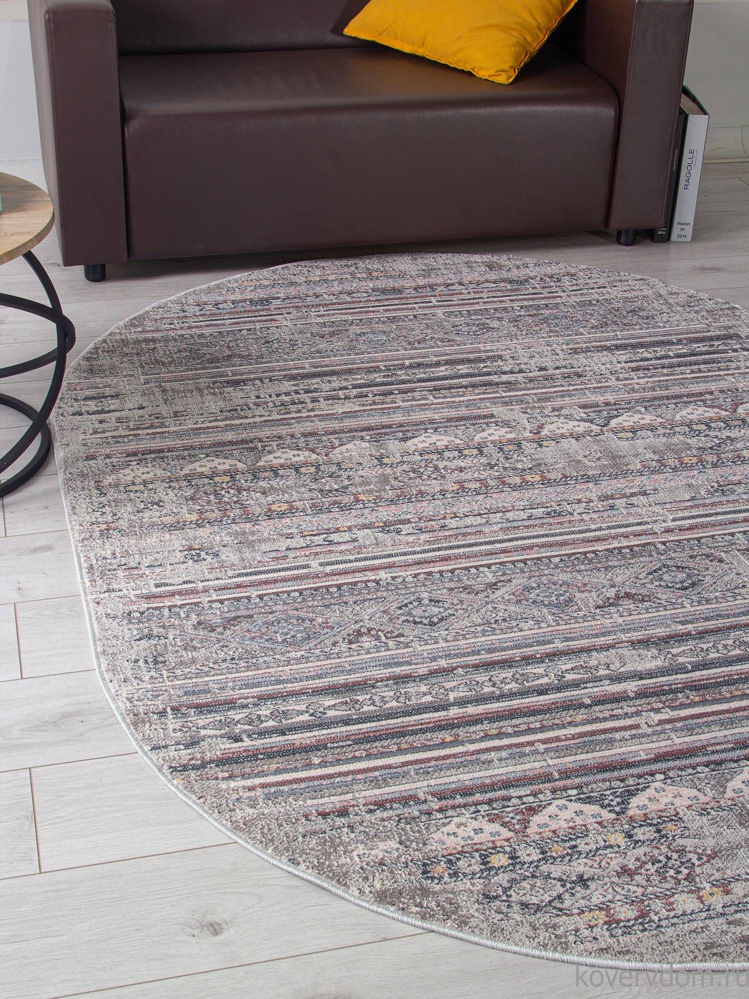 Ковер ZUMMA F260 PINK Овал