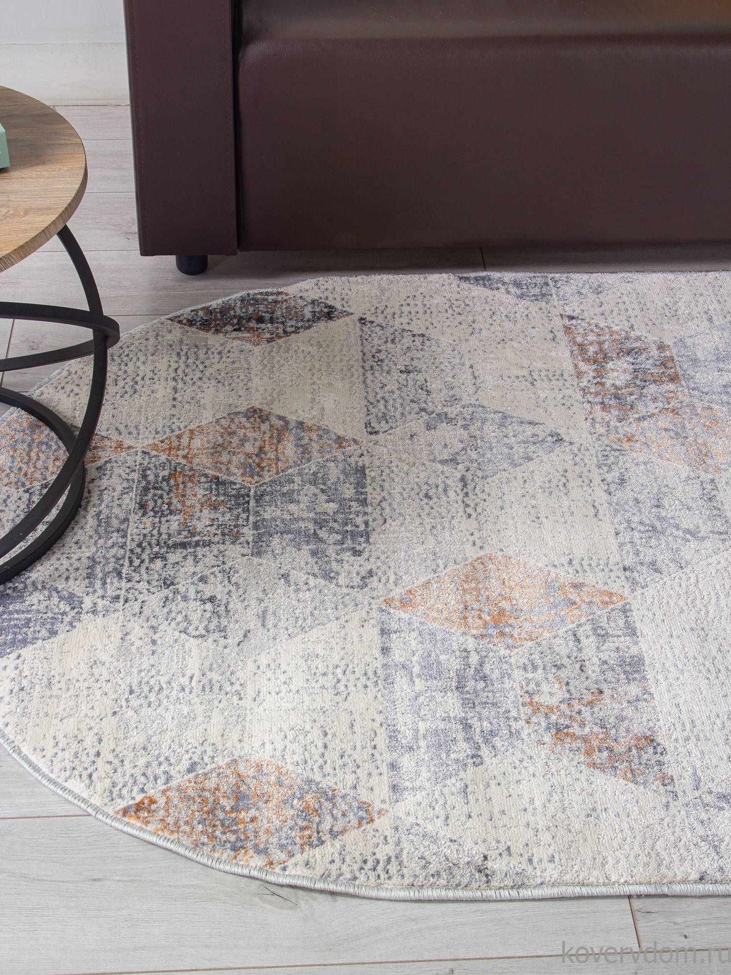 Ковер ZUMMA F257 ORANGE Овал Ковер ZUMMA F257 ORANGE Овал