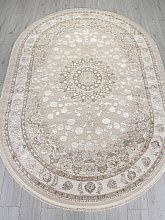 Прямоугольный ковер DELINA A050B L.BEIGE / CREAM Овал