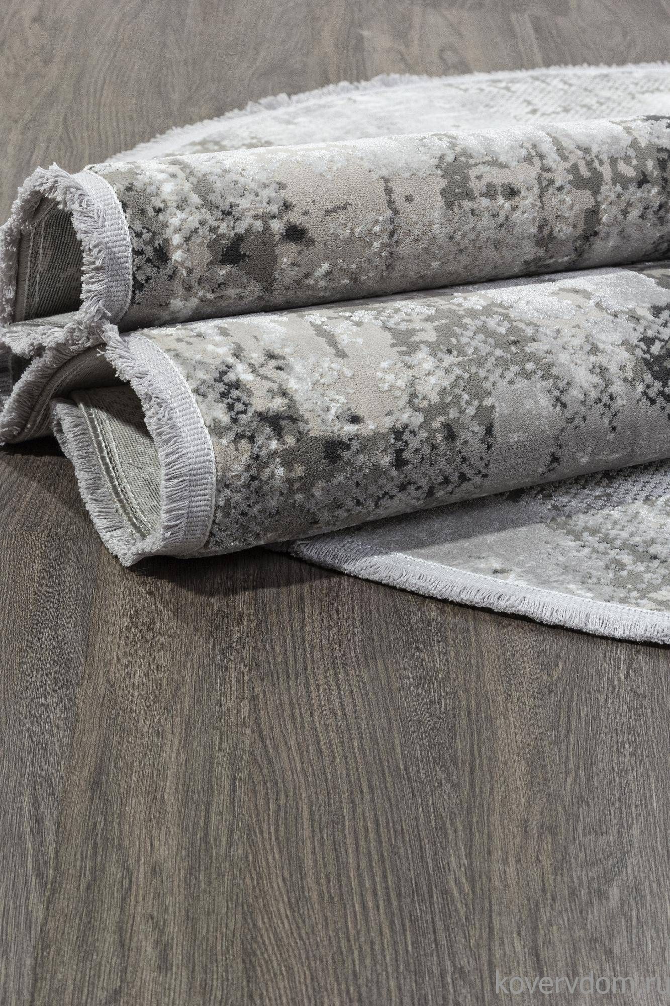 Ковер LORENZO C288AG GREY / ANTRACITE Овал Ковер LORENZO C288AG GREY / ANTRACITE Овал