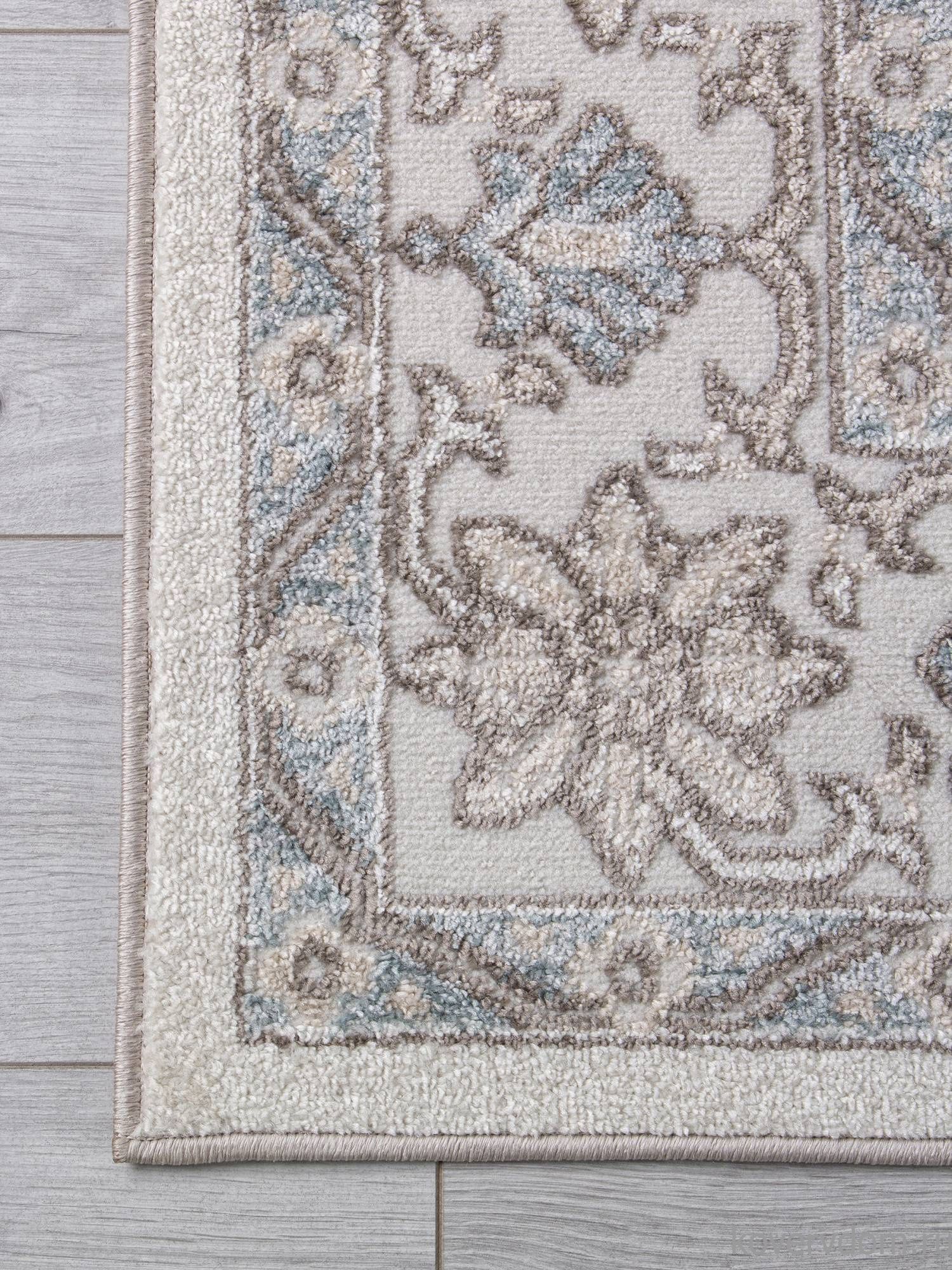 Ковер DONA F527 CREAM-BLUE Ковер DONA F527 CREAM-BLUE