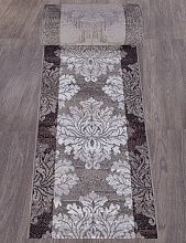 Однотонный ковровая дорожка SILVER d213 GRAY-PURPLE