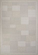 Пушистый круглый ковер-циновка KAIR S148 BEIGE