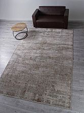Ковер из Турции из вискозы ROYAL B860G2 CREAM / L.GREY