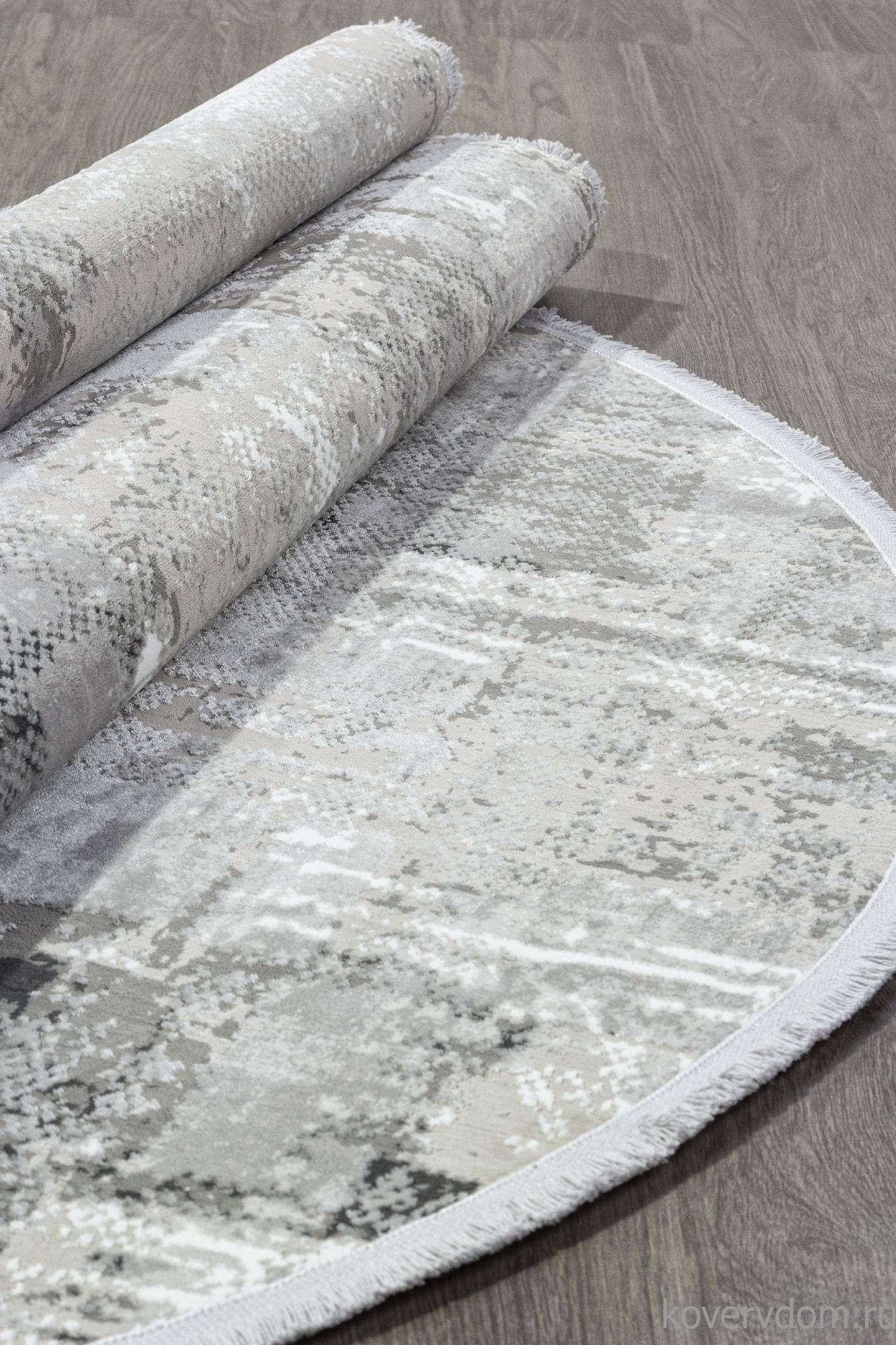 Ковер LORENZO C288AG GREY / ANTRACITE Овал Ковер LORENZO C288AG GREY / ANTRACITE Овал