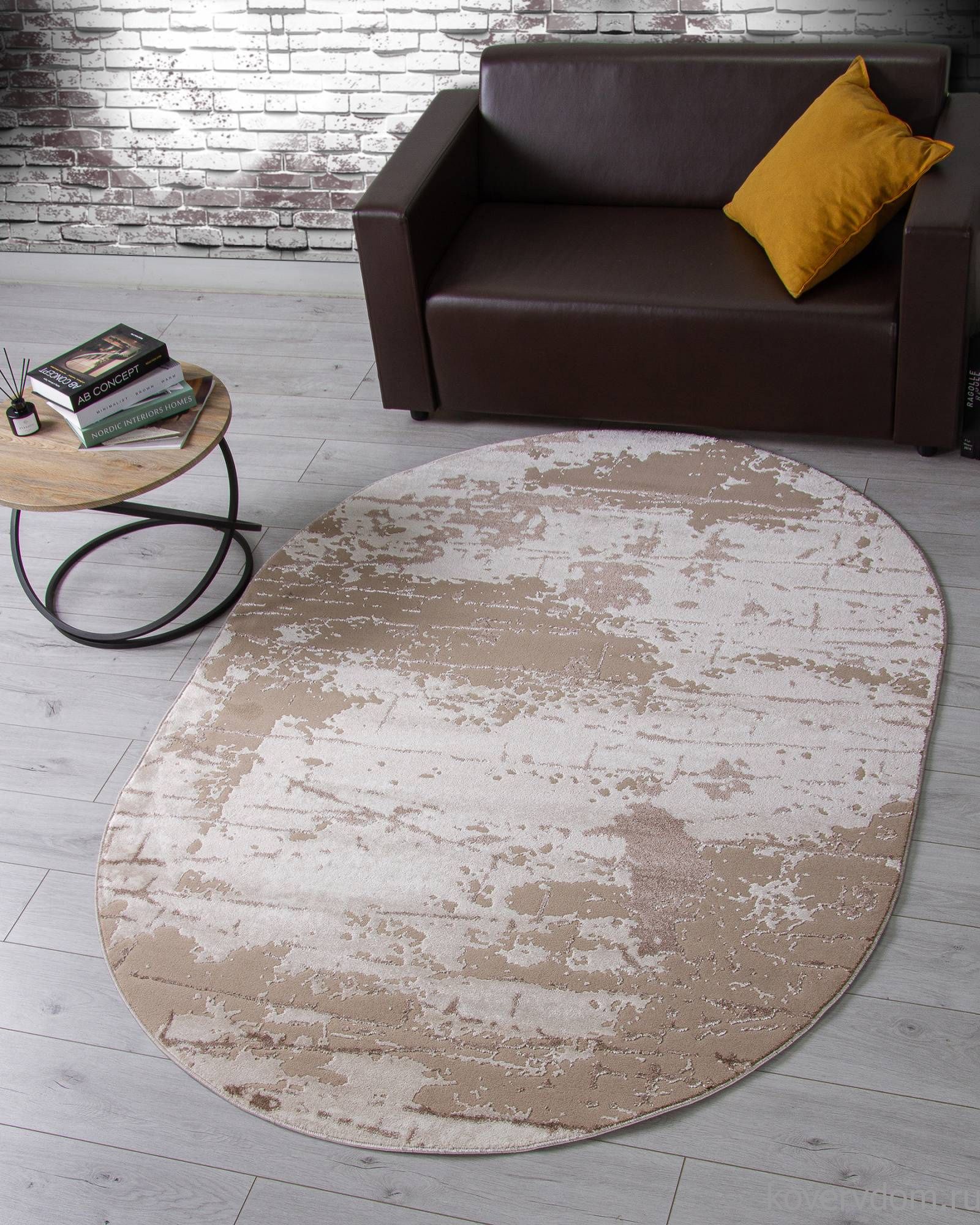 Ковер ALABAMA F174 BEIGE Овал