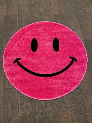 Ковер SMILE 2-A NC19 PINK Круг
