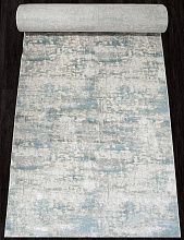 Однотонный ковровая Дорожка MARMARIS 26941A GRY / BLUE