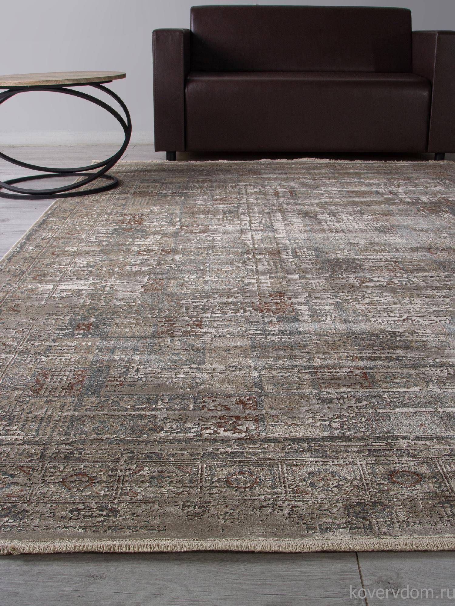 Ковер ROYAL G078J2 D.GREY / BEIGE