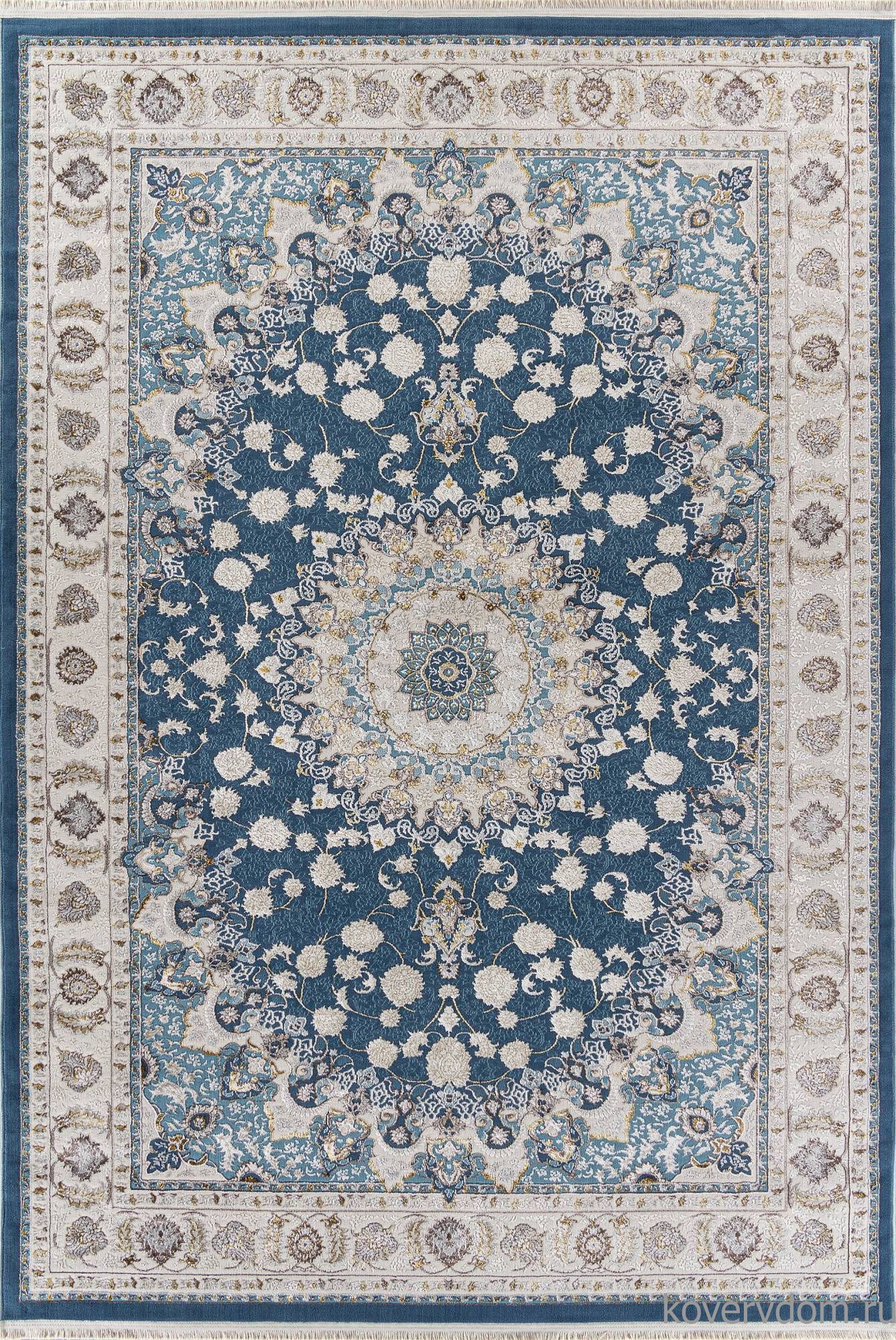 Ковер ZARINA A050B D.BLUE / CREAM