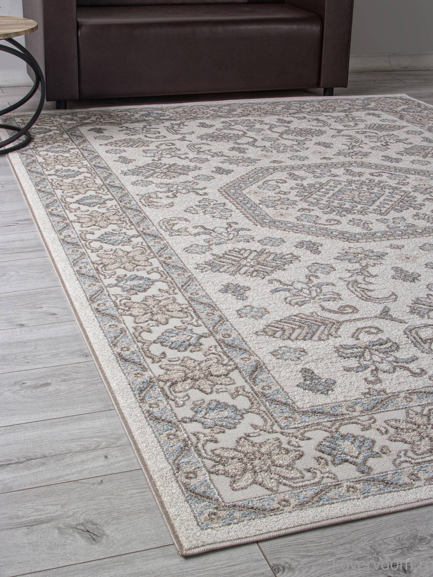 Ковер DONA F527 CREAM-BLUE Ковер DONA F527 CREAM-BLUE