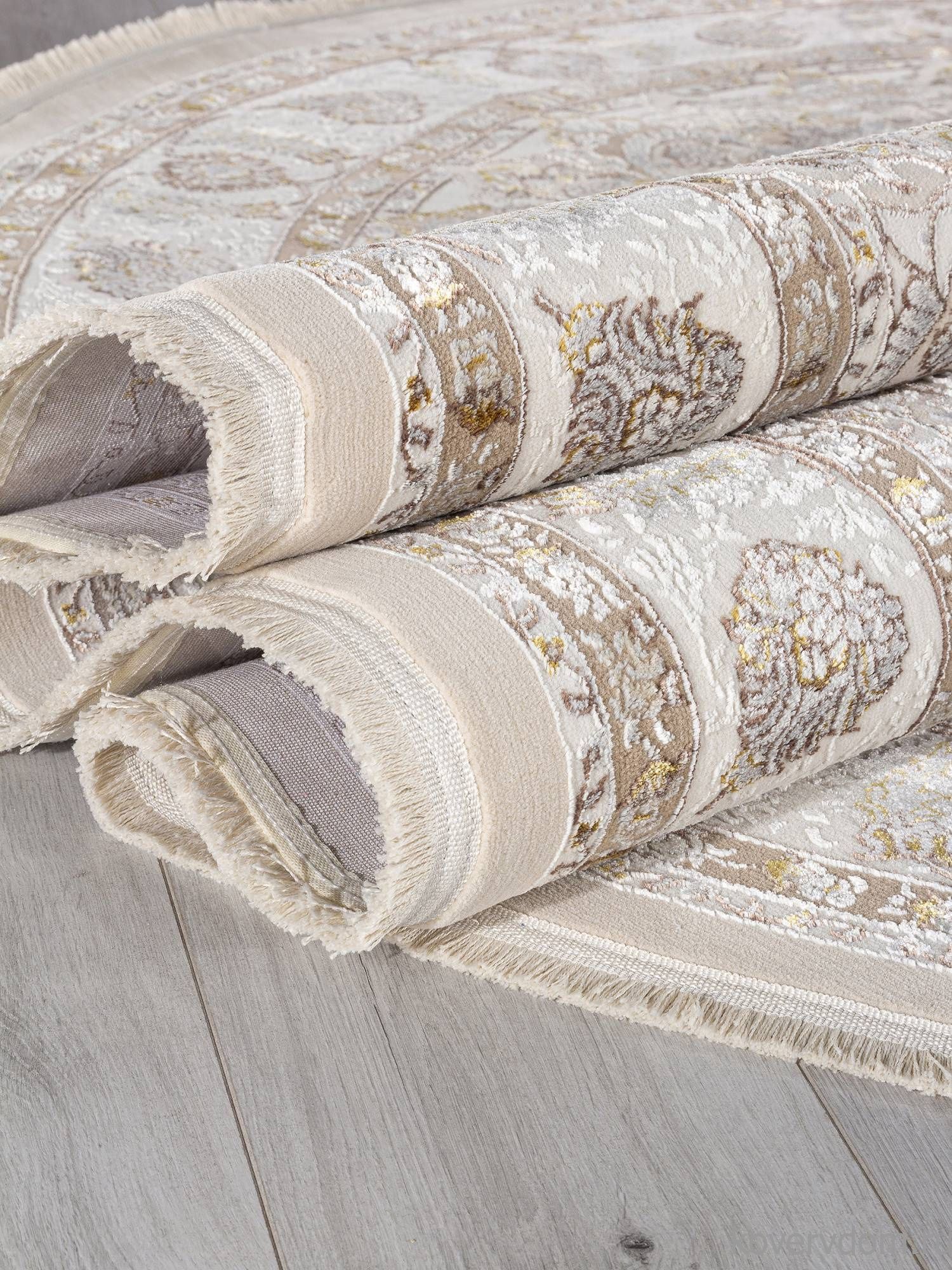 Ковер DELINA A050B L.BEIGE / CREAM Овал