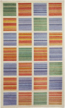 Оранжевый ковер в детскую Allegro 17001