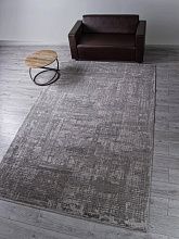 Ковер из Турции из вискозы ROYAL G381G2 BEIGE / D.GREY