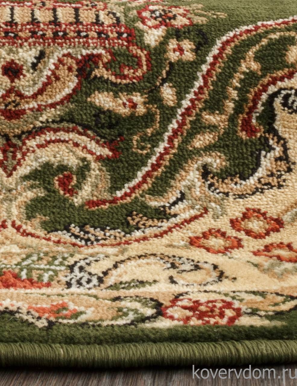 Ковер IZMIR d037 GREEN Овал