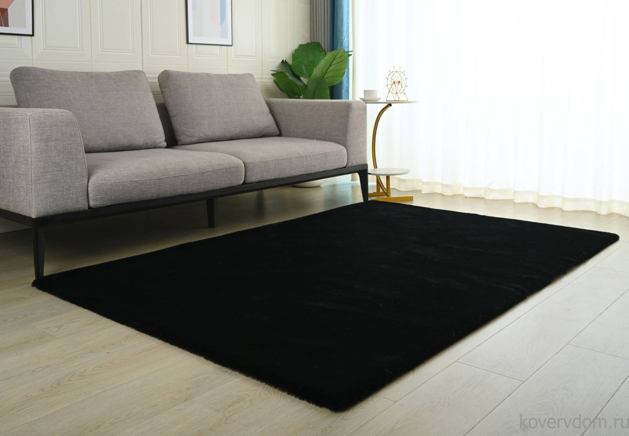 Ковер RABBIT PREMIUM MS1000 BLACK Ковер RABBIT PREMIUM MS1000 BLACK