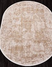 Ковер LISSABON SI023B BROWN / BROWN Овал