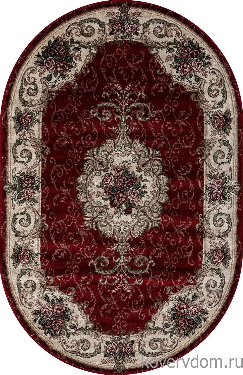 Ковер COLIZEY D467 RED Овал