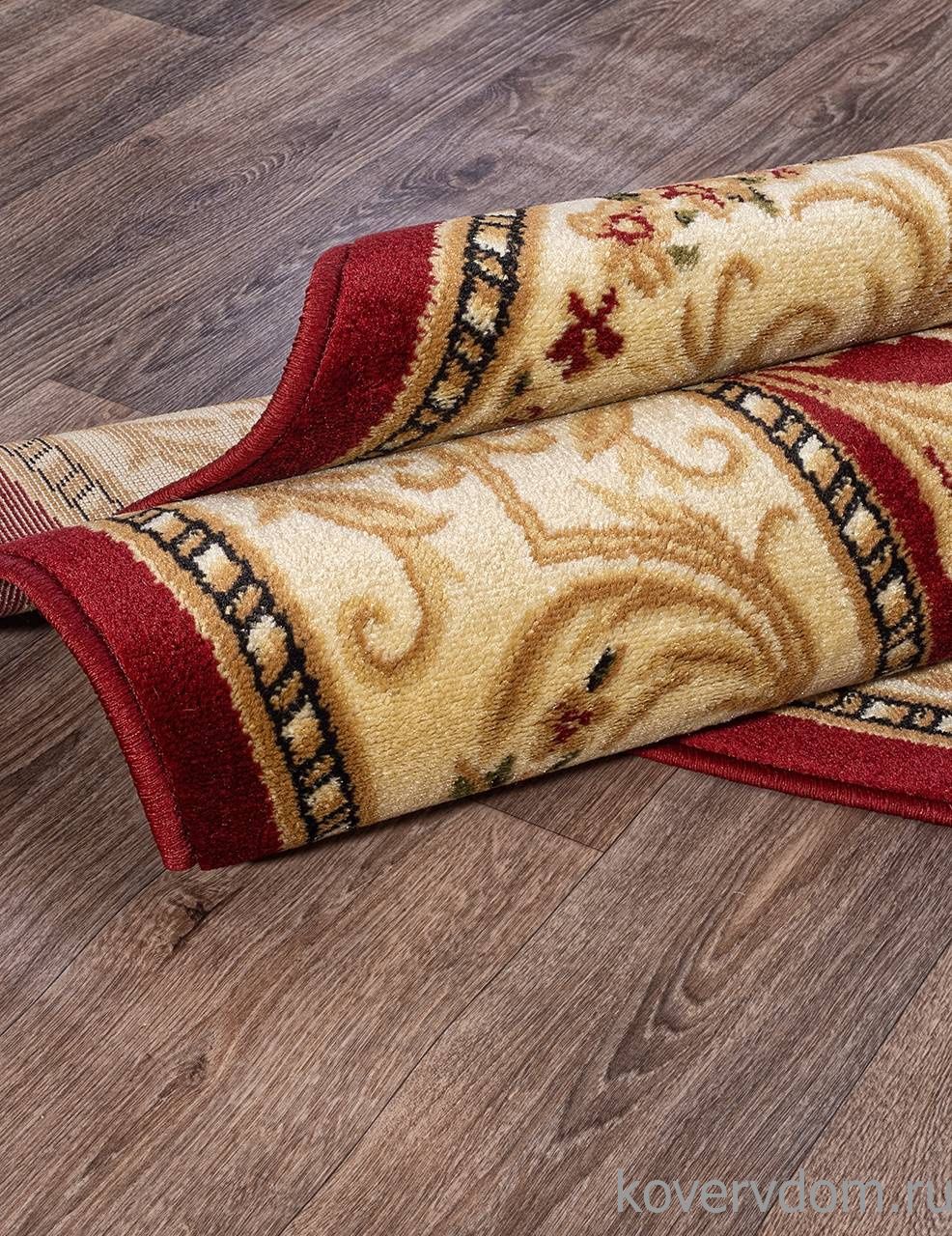 Ковер OLYMPOS d066 RED Круг