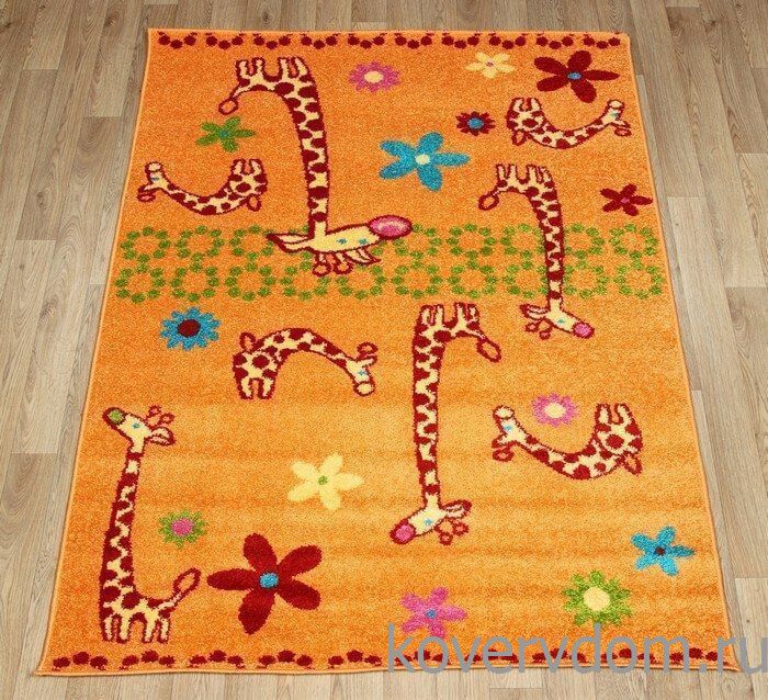 Ковер детский FUNKY Giraffe a apricot