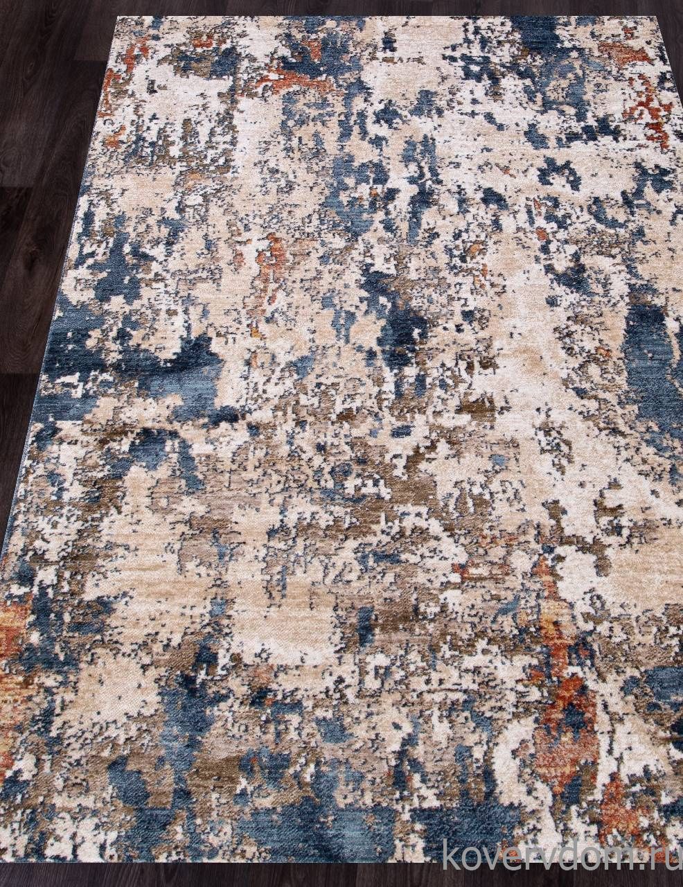 Ковер ZEUS B2091A IVORY / D.BLUE Ковер ZEUS B2091A IVORY / D.BLUE