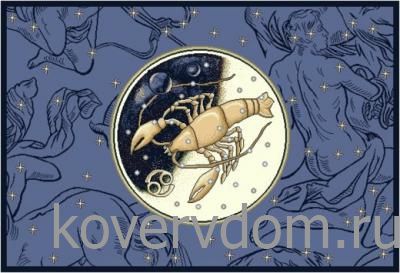 Ковер Гороскоп Рак 02 1,02*1,5 Ковер Гороскоп Рак 02 1,02*1,5