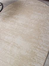 Абстрактный ковер CUBA F270 BEIGE Овал