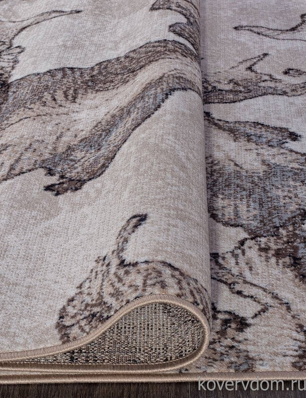 Ковер SIERRA D711 BEIGE-BROWN