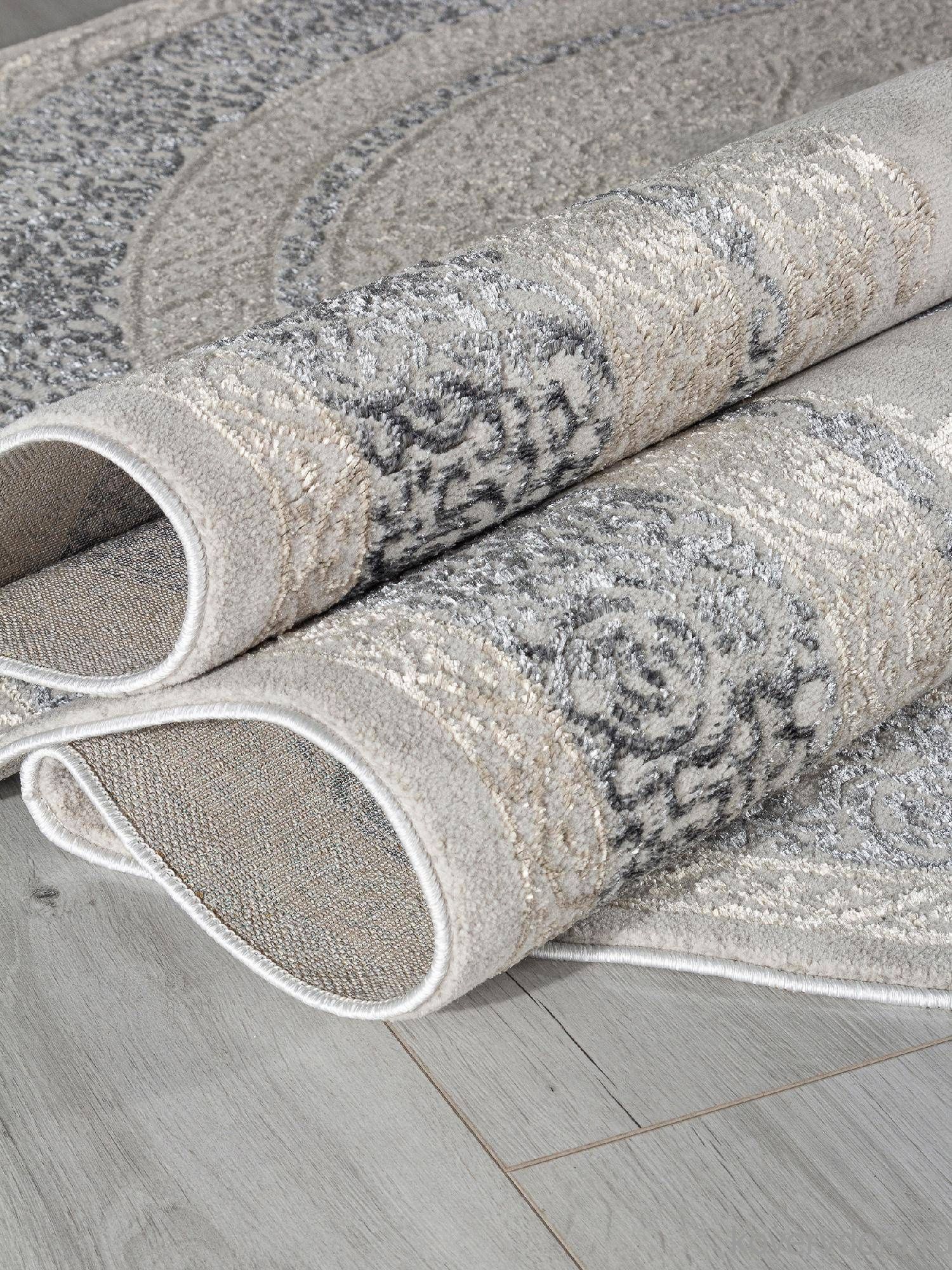 Ковер SAFARI 02781A BEIGE / GREY Овал