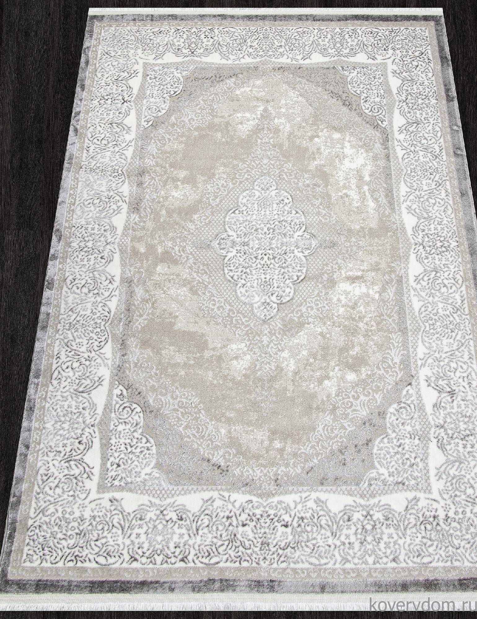 Ковер ALFANI Q009A GREY FDY / CREAM SHRINK Ковер ALFANI Q009A GREY FDY / CREAM SHRINK