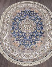 Ковер ARAVIA D158 NAVY Овал