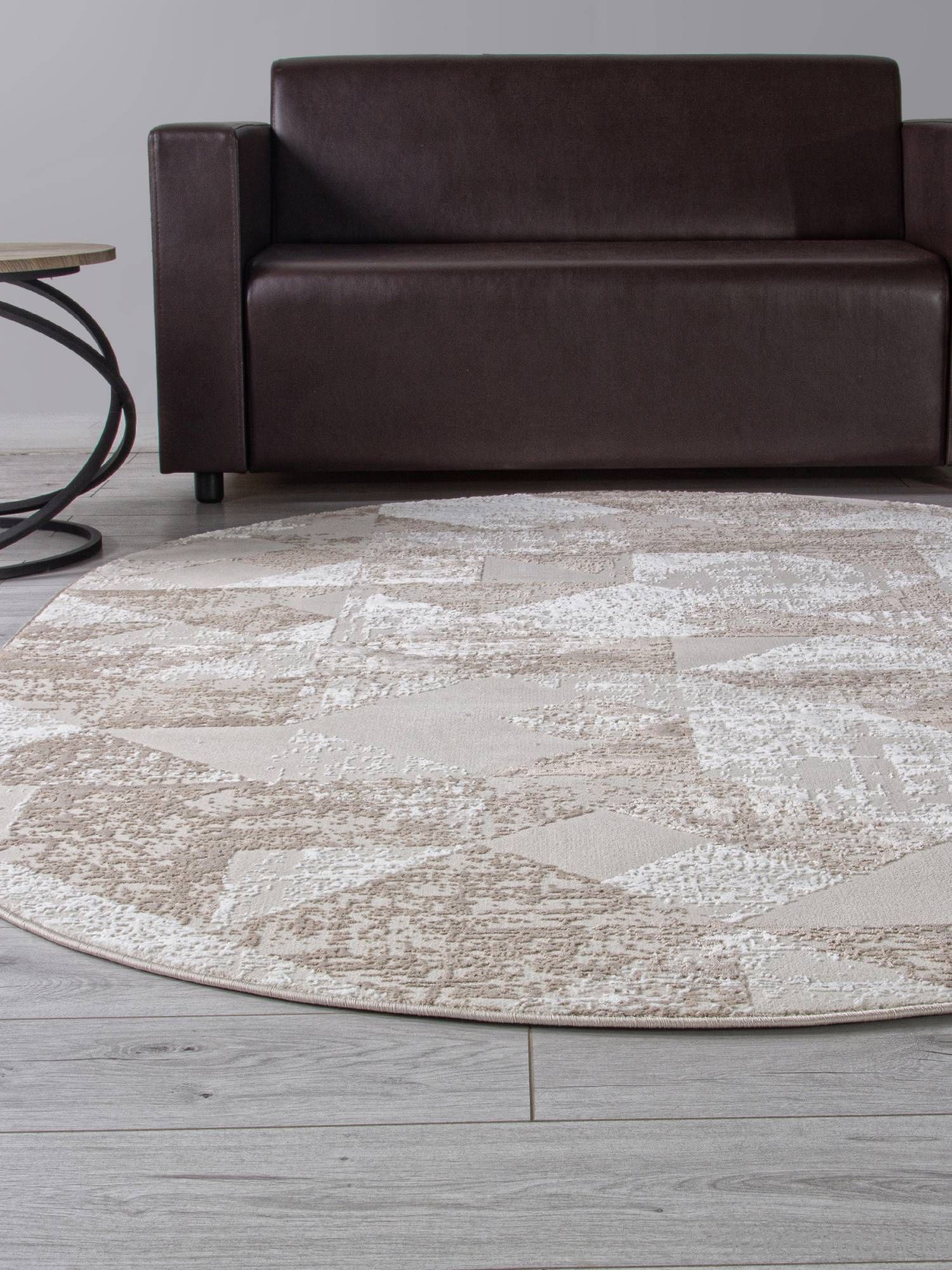 Ковер SIROCCO H921AC BEIGE / WHITE Овал