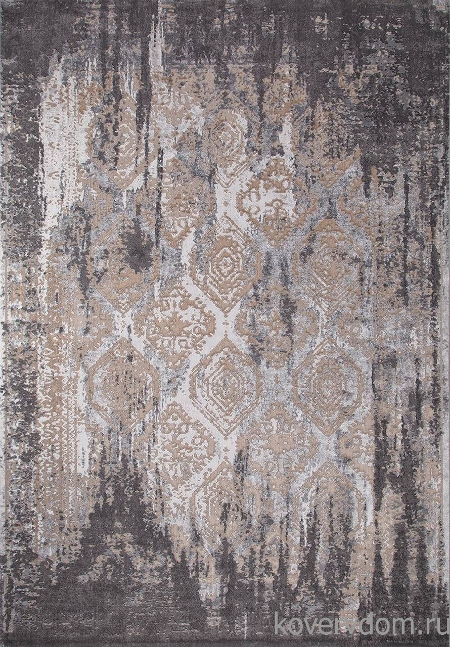 Ковер GRAND 34762 957 Серый / Бежевый Винтаж