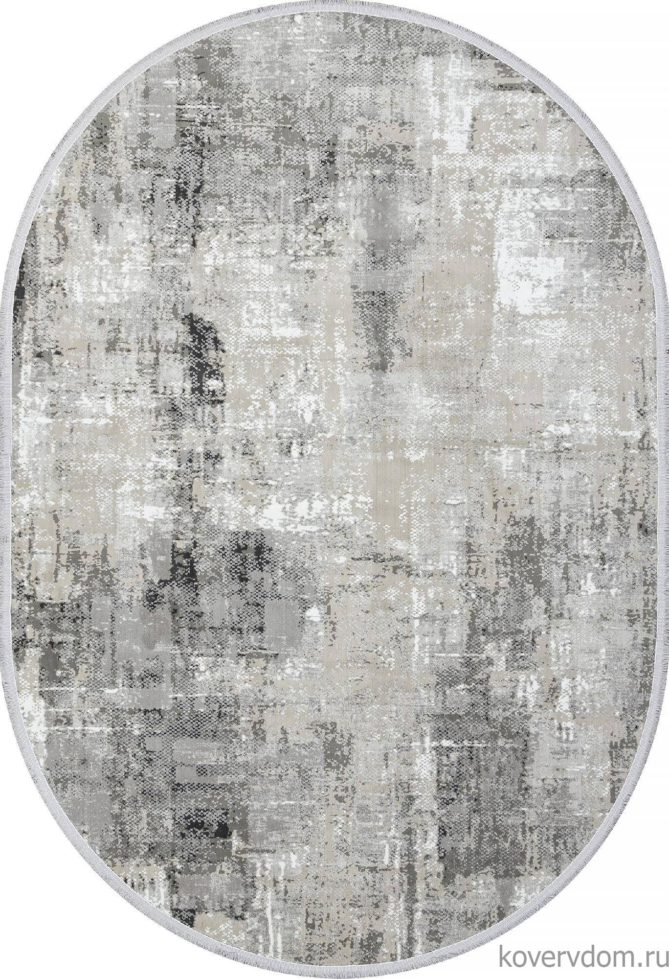 Ковер LORENZO C288AG GREY / ANTRACITE Овал Ковер LORENZO C288AG GREY / ANTRACITE Овал