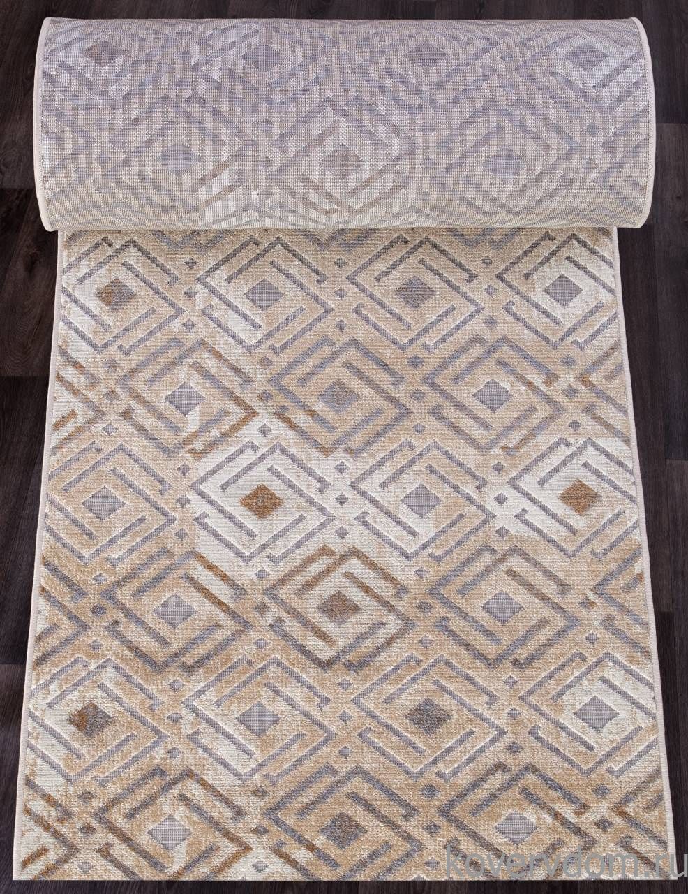 Ковровая Дорожка SIGMA 6266 BROWN-BEIGE