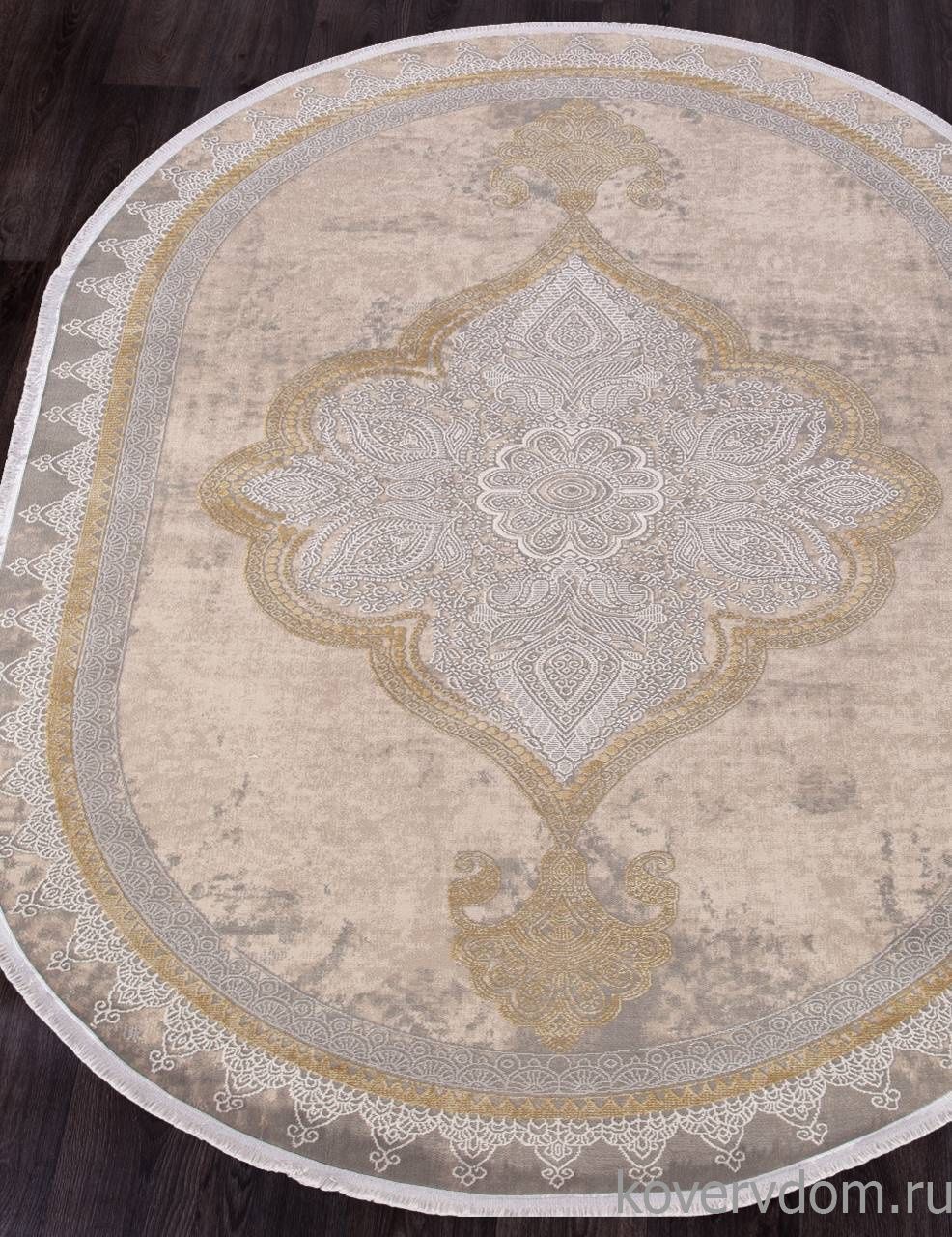 Ковер ATLAS 9306 BEIGE / BEIGE Овал Ковер ATLAS 9306 BEIGE / BEIGE Овал