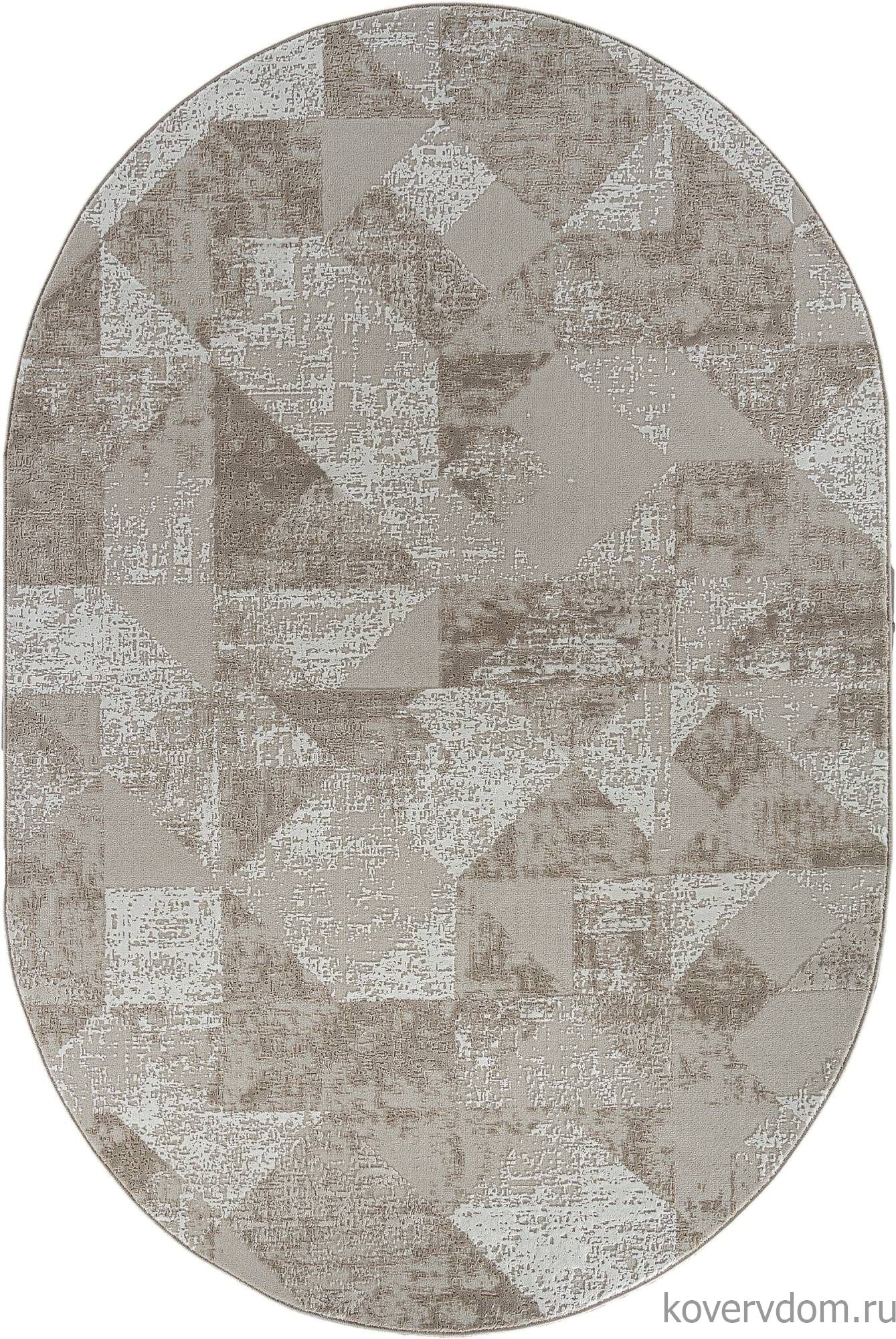 Ковер SIROCCO H921AC BEIGE / WHITE Овал