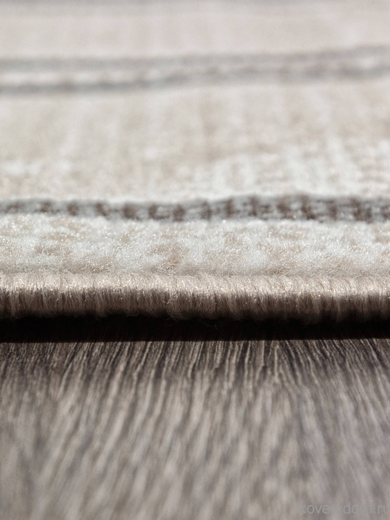 Ковер SIERRA F353 BEIGE-BLUE Овал